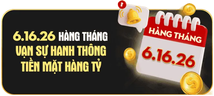 Chương trình hoàn trả hàng ngày và thưởng VIP